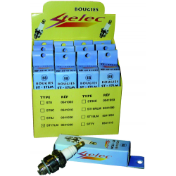 BOUGIES STELEC ST8C BOITE PRESENTOIR X10